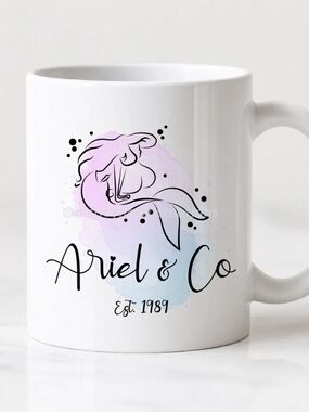 Disney Mermaid Ariel Ceramic Mug